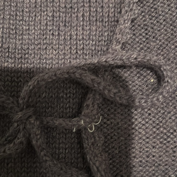 Amaia Girls Purple Knitted Vest size 4 - Picture 2 of 3